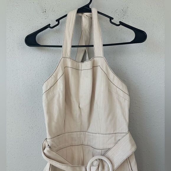 NWT Moon River Women’s Halter Overalls - Picture 1 of 7